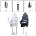 Ironing Board Holder Portable Electric Iron Holder for Hotel Cabinet Office