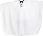 BATHVEVE 1PC Bowknot Haircutting Apron for Adults Lightweight Salon Cape for Dyeing Perming Ironing White with Bowtie Essential Barber Shop Supply