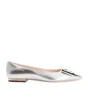 Roger Vivier Gommettine Flat Shoes 40,41 White