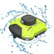 Cordless Robotic Pool Cleaner Pool Vacuum Lasts 180 Mins LED Indicator