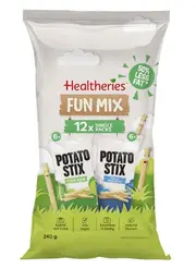 Healtheries Potato Stix Fun Mix Multipack Chips Snacks 12 Pack 240g