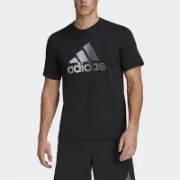 在飛比找Yahoo奇摩購物中心優惠-adidas 上衣 男款 短袖上衣 運動 訓練 慢跑 亞規 