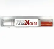Maybelline Super Stay 24 Hour Lip Color Non Stop Orange 210 Micro Flex Tech NIB