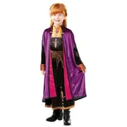 Frozen 2 Anna Deluxe Travelling Girls Costume