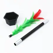 Crazy Magic Wand Toy to Flower Sets Easy Magician Tricks Fire Street Stage Perfo