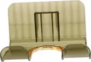 HOOTNEE Wall Mounted Hair Dryer Holder Space Saving Blow Dryer Storage Shelf Bathroom Organizer for Hair Care Tools Strong Adhesive Design Up
