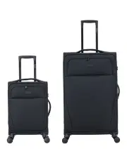 [Monsac] Pro Flex Check-in & Carry-on Suitcase in Black