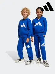 adidas Blue Essentials Tracksuit (E75153) | $104