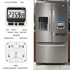 Clock Kitchen Timer Cooking Count Up Countdown Digital Screen Large Display