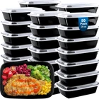 Meal Prep Containers Reusable 50 Pack - 28 Oz Food Storage Containers with Lids,