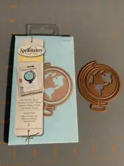 New Spellbinders Die Set GLOBE Die D-Lites