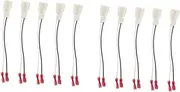 jojofuny 2sets Speaker Harness for Car Wire Harness Adapter Car Speaker Connector Install Connector Enhance Sound Clarity 5pcs*2