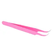 Curved Eyelash Extension Tweezers Professional Stainless Steel Eyelashes Gra WPD