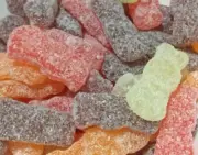 "SOUR PATCH KIDS" Tropical Flavored Soft & Chewy Candy- {1 Pound}
