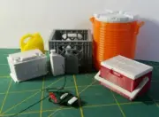 1/10 Scale Trail or Track Accessory Pack RC Crawler 3D Printed Miniature Set