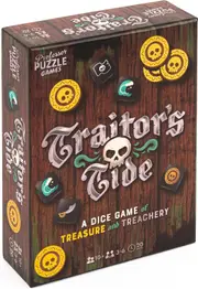 Professor Puzzle Traitors Tide Dice & Card Game 3-6 Players Ages 10+ (PRO229469)
