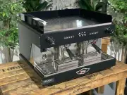 WEGA PEGASO 2 GROUP BRAND NEW BLACK ESPRESSO COFFEE MACHINE COMMERCIAL CART BAR