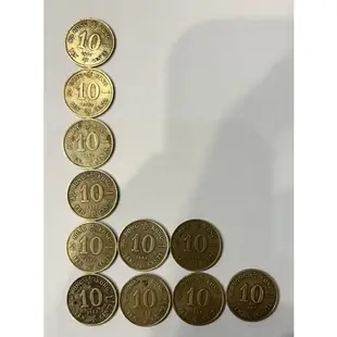 香港硬幣1毫（角）2毫5毫1975年至1998年女王頭絕版稀少，阿爸珍藏的錢幣大出清