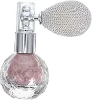 BATHVEVE Shimmering Highlighter Spray for Women Iridescent Glitter Spray for Face Body Hair Easy One Handed Application for Unique Makeup Looks