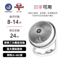 在飛比找森森購物網優惠-結帳驚喜價↘美國VORNADO沃拿多 DC直流渦流空氣循環扇