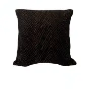 NNEDSZ Rapee Capetown Jacquard Cushion Cover - Black 45 x 45 cm