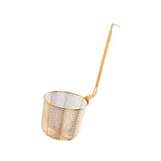 Newest Stainless Steel Colander Tool Noodle Dumplings Mesh Basket Fryer French Fries Dryer Vegetable Food Sieve Sink Strainer