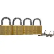 Master Lock Fortress Padlock - 40mm, 4 Pack
