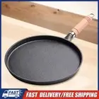 Cast Iron Frying Egg Pan with Handle Non Stick Thin Pancake Platter Pancake Pan
