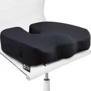 Seat Cushion Pillow Memory Foam Firm Pad Coccyx Sciatica Back Pain Relief NEW