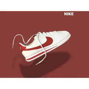 長腿超人 Nike Cortez Basic SL GS 阿甘 白 紅 鐵牌 男女鞋 慢跑鞋 百搭 904764-101