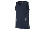 Eleven Workwear Aerocool Mesh Singlet Navy Medium