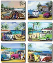 Cinnamon Kombi Placemats Set of 6