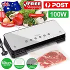 Vacuum Sealer Machine Fresh Dry Wet Food Saver Storage With Bags