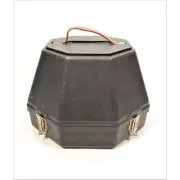 K AND D Equestrian ENGLISH RIDING HELMET BOX For horse safety hat storage can