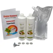 Fake Shampoo Conditioner Hidden Flask Alcohol Liquor Rum Runners Cruise Kit Ship