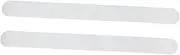 UPKOCH 2Pcs Tennis Racket Protection Tape Transparent Racquet Head Guard Durable Frame Protection Tape for Preventing Bumps and Scratches for Enhancing Performance and Skills