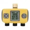 HG 3 Outlet Sprinkler Timer Garden Hose Timer With Rain Delay Automatic