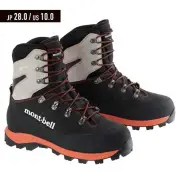 mont-bell Protection Logger Boots Full Spikes Gray US10 Mountaineering Boots New