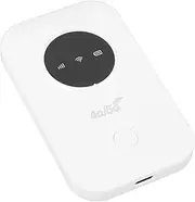 4G LTE Mobile Hotspot, 300Mbps Portable WiFi for Travel, 4G 5G Pocket Hotspot Router with SIM Card Slot, 10 Connected Devices, 2100mAh