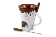 Swissmar Nostalgia 4 Piece Chocolate Fondue Mug Set | 4pc