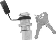 MOLUCKFU 1 Set Cabinet Lock Trailer Hitch Pin Toolbox Key Silver Metal