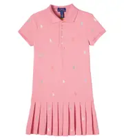 [Polo Ralph Lauren Kids] Polo Ralph Lauren Kids Logo cotton dress Y 1,5-2 pink