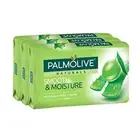 Palmolive Smooth Moisture Aloe Vera Olive Soap, 3 Bars x 80g Each