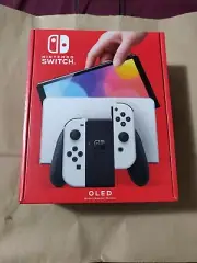 Nintendo Switch (OLED Model) w/ White Joy-Con 64GB Memory