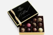 Godiva Gourmet Chocolate Truffles Gift Box 12 Piece Belgian Assortment