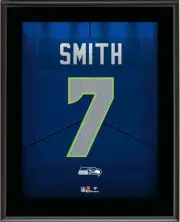 Geno Smith Seattle Seahawks 10.5" x 13" Jersey Number Sublimated Player Plaque
