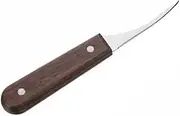 AIMALL Stainless Steel Shrimp Cleaner Cutter Opener Wooden Handle Prawn Peeler Kitchen, Durable Prawn Peeler, Seafood Shell Cutter Opener, Perfect for Home & Restaurant Use