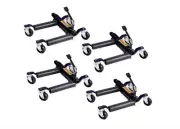Hydraulic Wheel Dolly - Vehicle Positioning Jacks 680kg 4x 12 inch