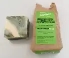 SALLYE ANDER HANDMADE HYPOALLERGENIC SKINCARE MILK & MINT SPEARMINT SOAP NWT