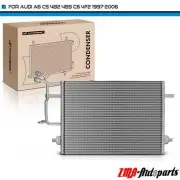 A/C Air Condenser With Bracket for Audi A6 C5 4B2 4B5 C6 4F2 1997-2006 3.0L 4.2L (for: Audi)